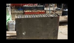 forklift battery disposal