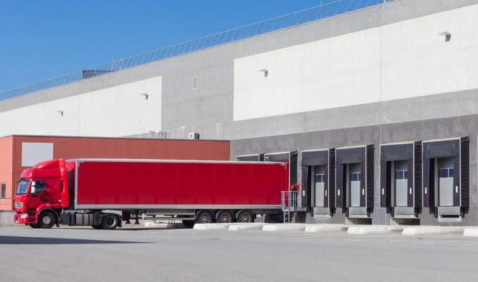 warehouse docks and industrial doors