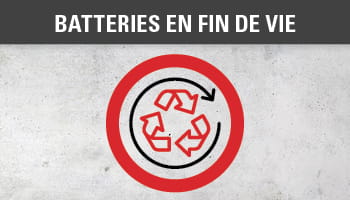 recyclage de batterie de chariot élévateur