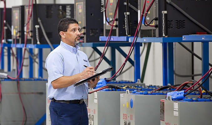 Forklift Batteries and Chargers