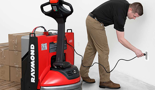 walkie pallet truck, lithium ion. lithium battery