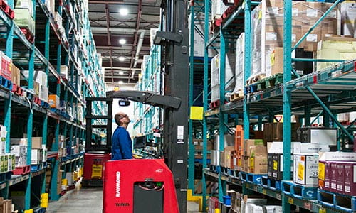 iwarehouse, fleet management, reach truck