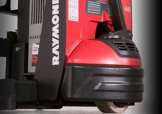 Raymond 6210 Walkie Straddle Stacker; Walkie Pallet Stacker with HSLA bumper