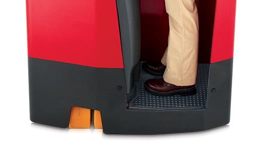 stand up forklift, Raymond forklift comfortstance suspension