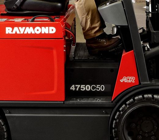 Sit down forklift