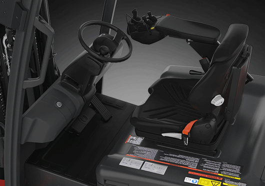 4810, ergonomic operator compartment