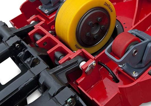 Raymond 8410 End Rider Pallet Truck Ductile Iron Undercarriage