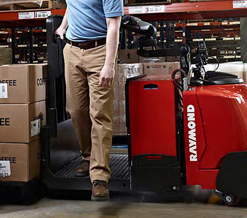 Rider Pallet Jack Raymond Riding Pallet Jack