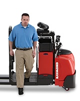 Raymond 8510 Electric Center Control Riding Pallet Truck