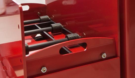 Raymond 8900 Riding Pallet Truck battery compartment roller option