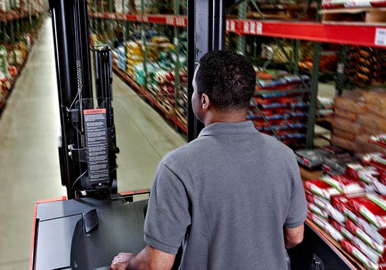 Raymond reach trucks visibility