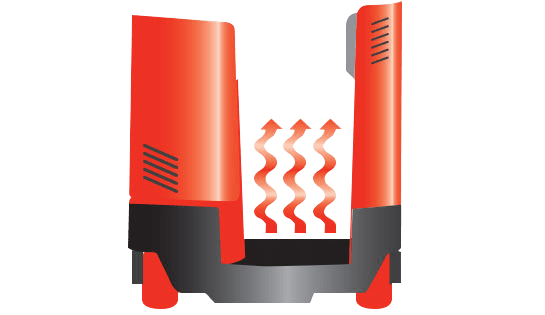 thermakit, reach truck, cold storage