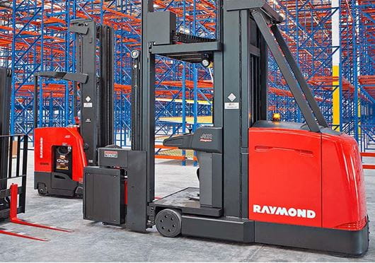 Raymond 9000 Series Swing Reach Turret Trucks Parts Commonality