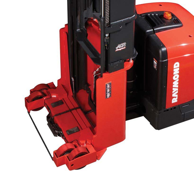 reach fork truck narrow aisle forklift raymond corp reach fork truck narrow aisle forklift raymond corp
