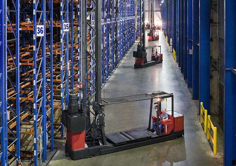 Transtacker Swing Reach Truck Heavy Duty Turret Truck