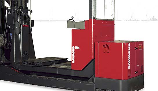 Raymond Transtacker truck with optional mini shuttle