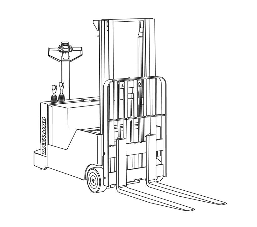 Pallet Stacker | walkie stacker | Raymond RCS Stacker